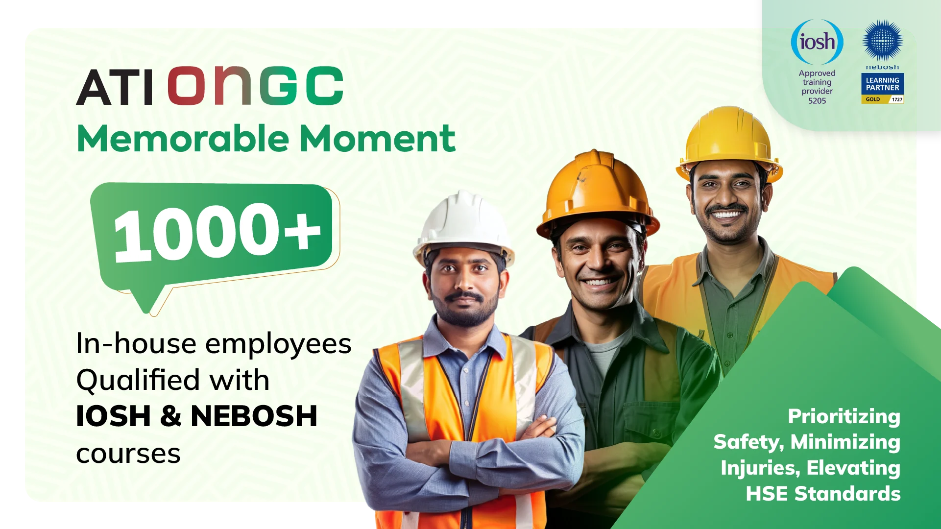 nebosh igc, nebosh courses, nebosh igc courses,nebosh,ati ongc,health & safety courses, safety training courses, occupational health & safety