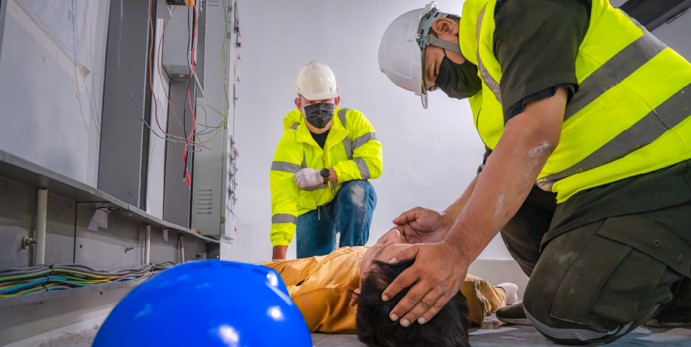 Emergency response team coordinating during an emergency situation